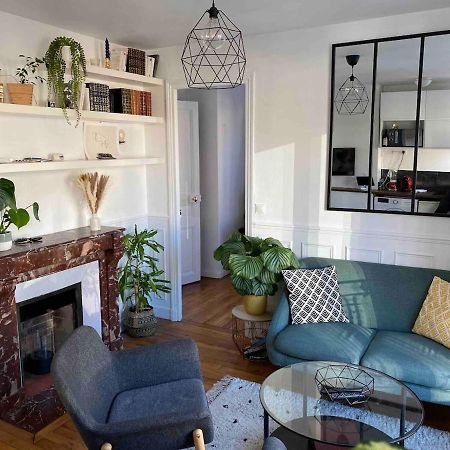 Appartement Buttes Chaumont Paris Exterior foto
