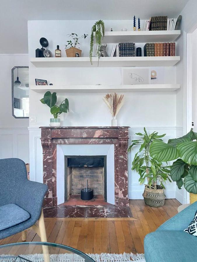 Appartement Buttes Chaumont Paris Exterior foto